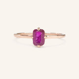 Daylily Ruby Ring