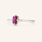 Daylily Ruby Ring