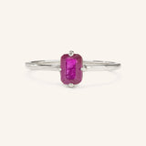 Daylily Ruby Ring