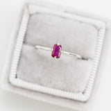 Daylily Ruby Ring