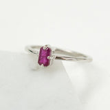 Daylily Ruby Ring