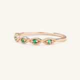 Sequin Emerald Ring