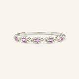 Sequin Amethyst Ring