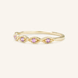Sequin Amethyst Ring