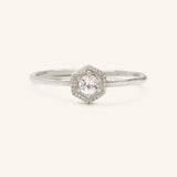 MARIGOLD White Sapphire Ring