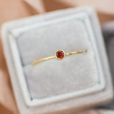 Autumn Lane Garnet Ring