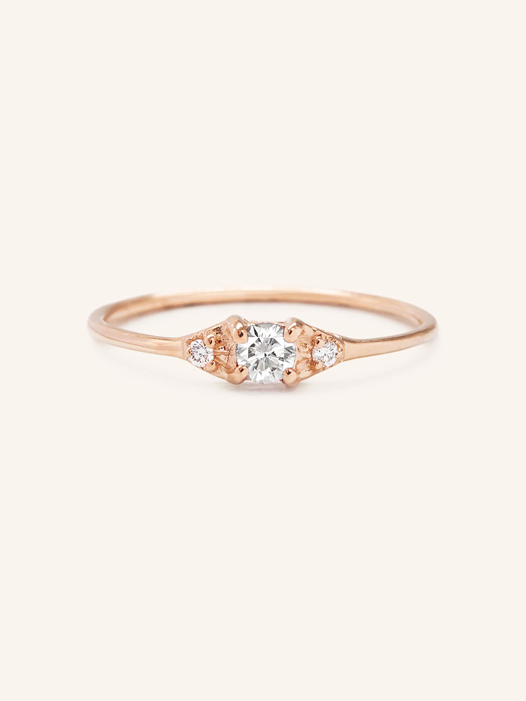 Dew Drops Diamond Ring