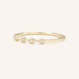 Bohemian Pursuit Four Diamond Ring
