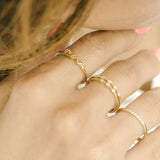 Bohemian Pursuit Four Diamond Ring