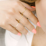 Bohemian Pursuit Four Diamond Ring