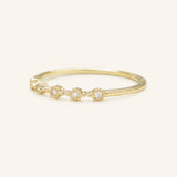 Bohemian Pursuit Five Diamond Ring