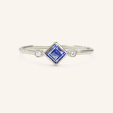 Wildflower Tanzanite Diamond Ring