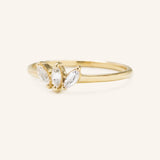 First Snow Sapphire Ring