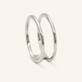 Double Line Wide Ring