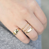 Double Line Wide Ring