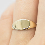 Signet Oval Ring