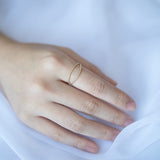 Twisted Rope Split Ring