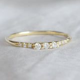 Warm Solace Diamond Accent Ring