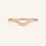 Love in the Mist Diamond Ring