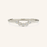 Love in the Mist Diamond Ring