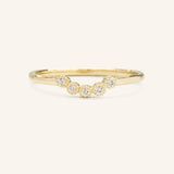 Love in the Mist Diamond Ring