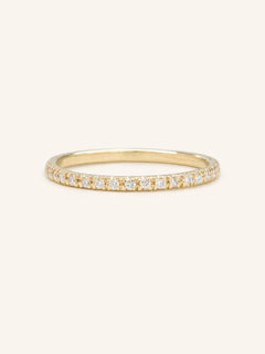 Brilliant White Eternity Wedding Band