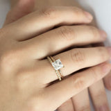 Brilliant White Eternity Wedding Band