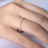 Brilliant White Eternity Wedding Band