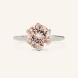 Powder Kiss Morganite Engagement Ring