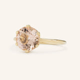 Powder Kiss Morganite Engagement Ring