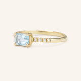 Winterberry Aquamarine Ring