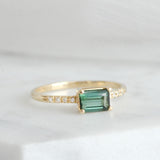 Winterberry Green Tourmaline Ring