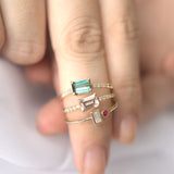 Winterberry Green Tourmaline Ring