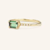 Winterberry Green Tourmaline Ring