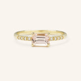 Winterberry Morganite Diamond Ring