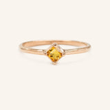 Farewell to Spring Citrine Ring
