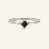 Farewell to Spring Blue Sapphire Ring