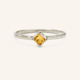 Farewell to Spring Citrine Ring