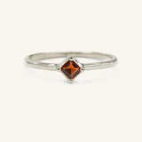 Farewell to Spring Garnet Ring