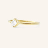 Farewell to Spring Moissanite Ring