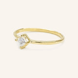 Farewell to Spring Moissanite Ring