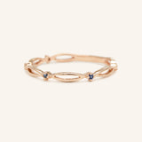 Yours Truly Blue Sapphire Ring