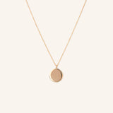 Navy Blazer Tag Necklace