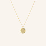 Navy Blazer Tag Necklace