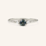 Forget Me Not Montana Sapphire Diamond Ring