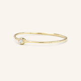 Petite Bezel Diamond Ring