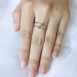 Sweet Nothings Amethyst Ring