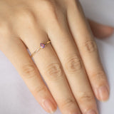Sweet Nothings Amethyst Ring