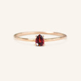 Sweet Nothings Garnet Ring