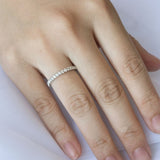 Rare Formation Diamond Wedding Ring